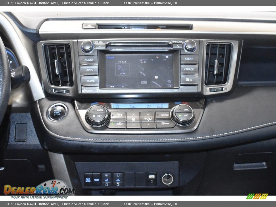 2015 Toyota RAV4 Limited AWD Classic Silver Metallic / Black Photo #14