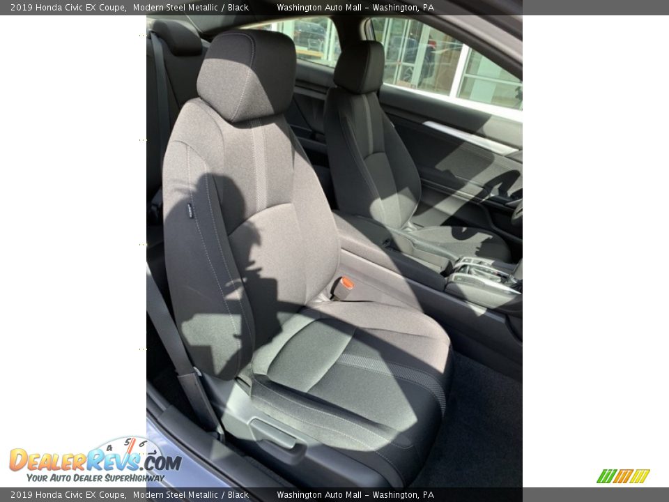 2019 Honda Civic EX Coupe Modern Steel Metallic / Black Photo #20
