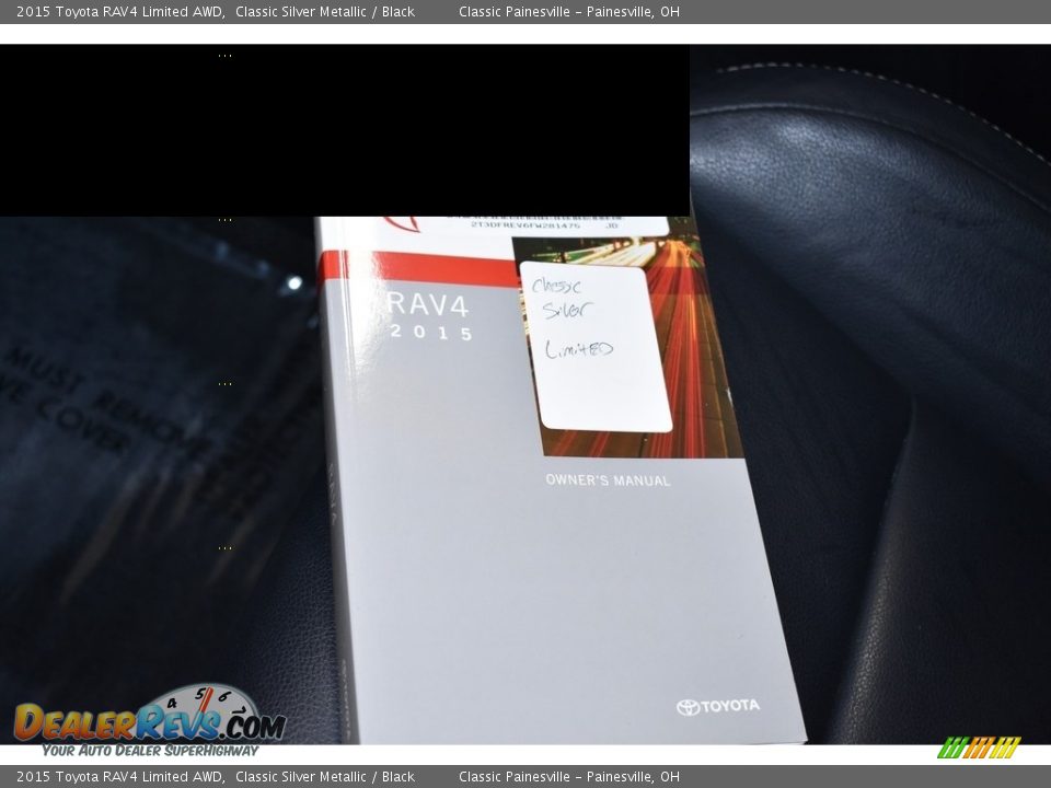 2015 Toyota RAV4 Limited AWD Classic Silver Metallic / Black Photo #17