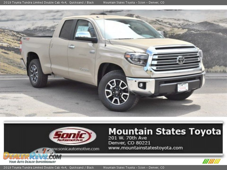 2019 Toyota Tundra Limited Double Cab 4x4 Quicksand / Black Photo #1
