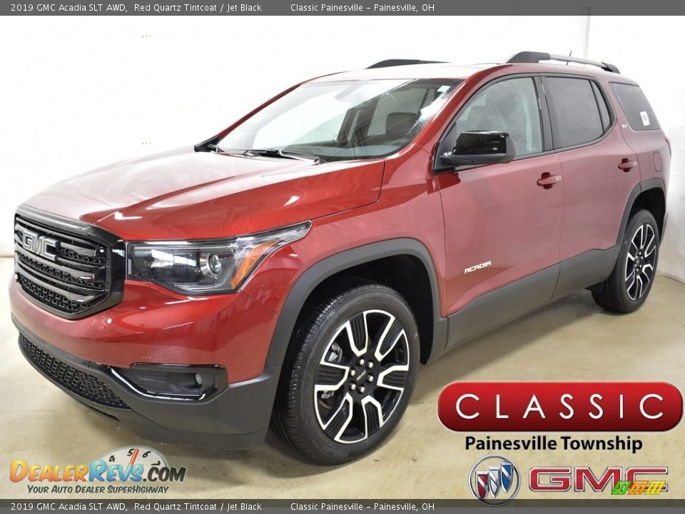 2019 GMC Acadia SLT AWD Red Quartz Tintcoat / Jet Black Photo #1