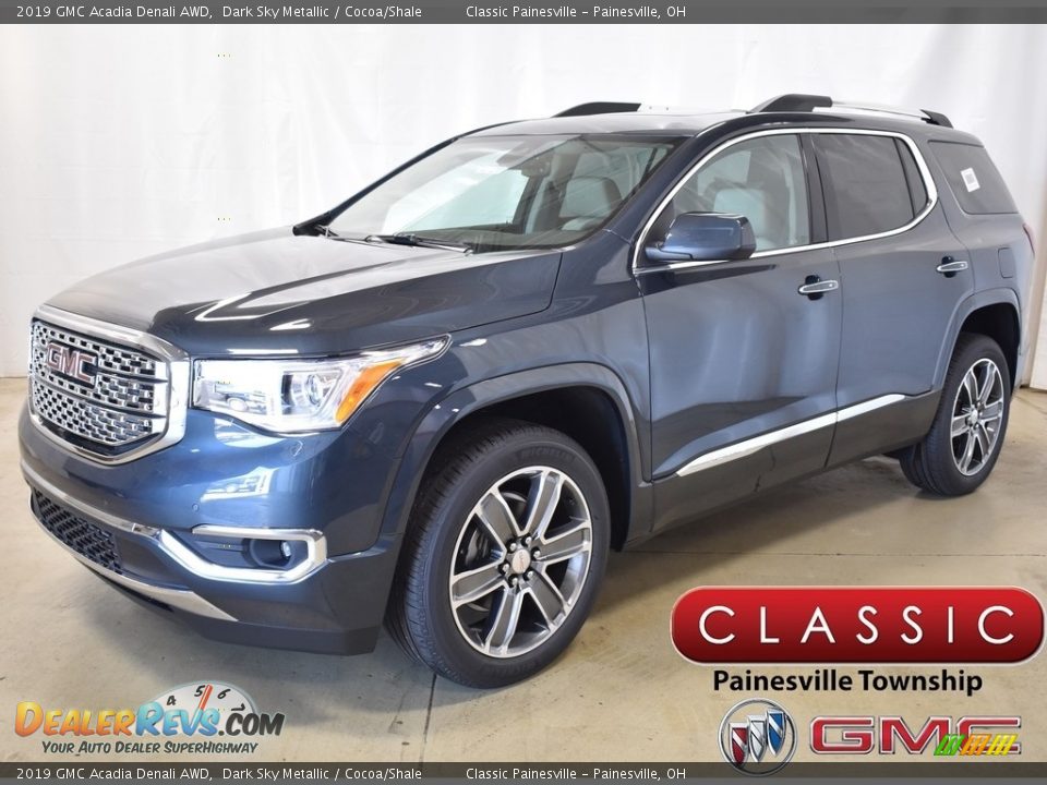 2019 GMC Acadia Denali AWD Dark Sky Metallic / Cocoa/Shale Photo #1