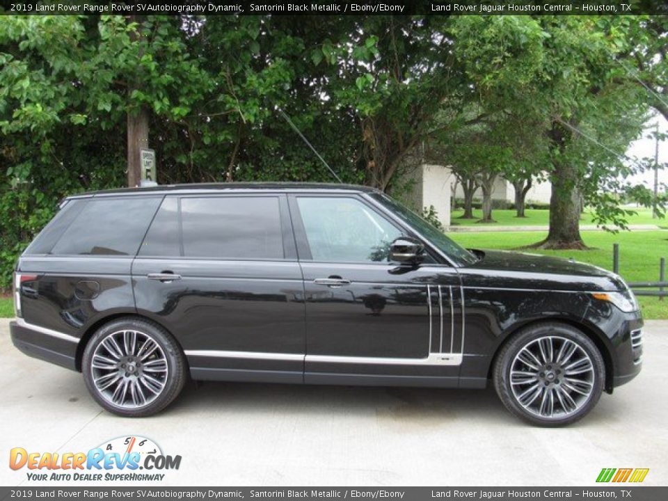 Santorini Black Metallic 2019 Land Rover Range Rover SVAutobiography Dynamic Photo #7