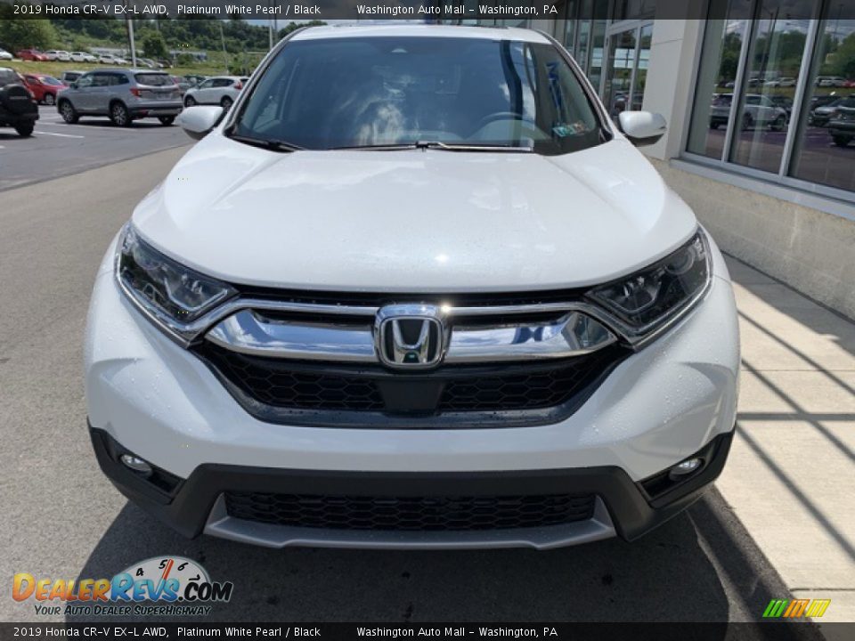 2019 Honda CR-V EX-L AWD Platinum White Pearl / Black Photo #3