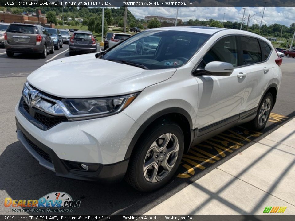 2019 Honda CR-V EX-L AWD Platinum White Pearl / Black Photo #4