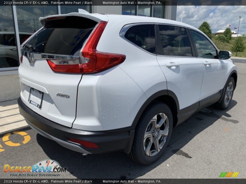 2019 Honda CR-V EX-L AWD Platinum White Pearl / Black Photo #7