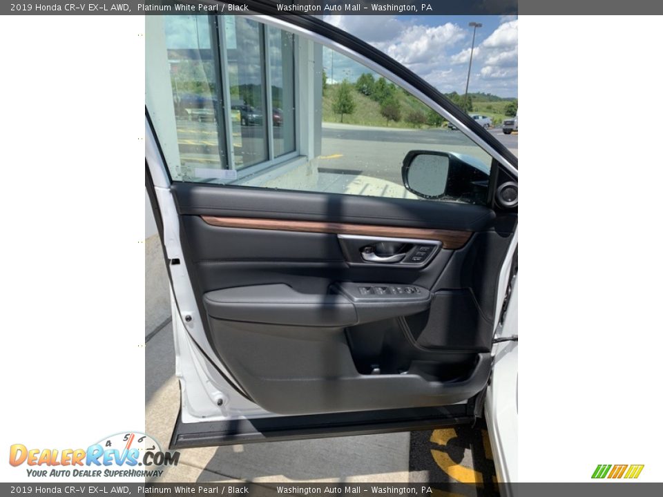2019 Honda CR-V EX-L AWD Platinum White Pearl / Black Photo #10