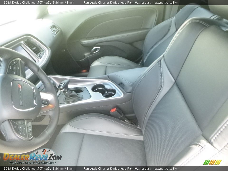 2019 Dodge Challenger SXT AWD Sublime / Black Photo #11
