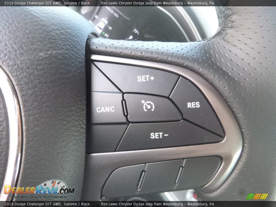 2019 Dodge Challenger SXT AWD Sublime / Black Photo #17