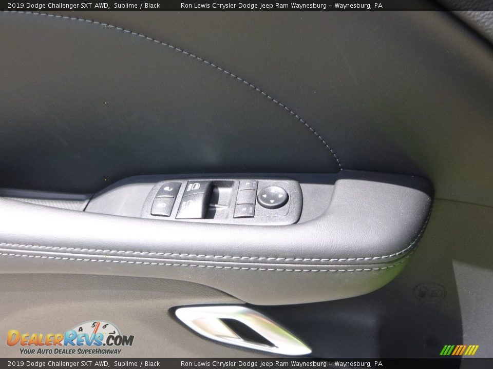2019 Dodge Challenger SXT AWD Sublime / Black Photo #20