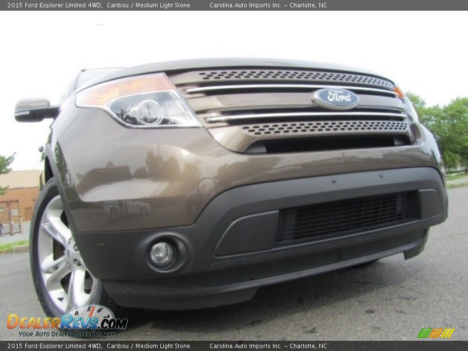 2015 Ford Explorer Limited 4WD Caribou / Medium Light Stone Photo #1