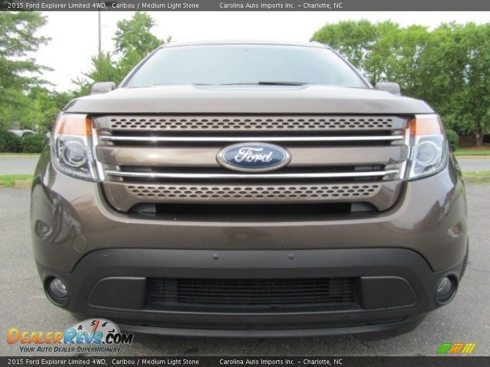 2015 Ford Explorer Limited 4WD Caribou / Medium Light Stone Photo #4
