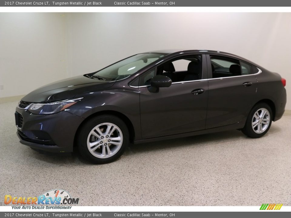 2017 Chevrolet Cruze LT Tungsten Metallic / Jet Black Photo #3