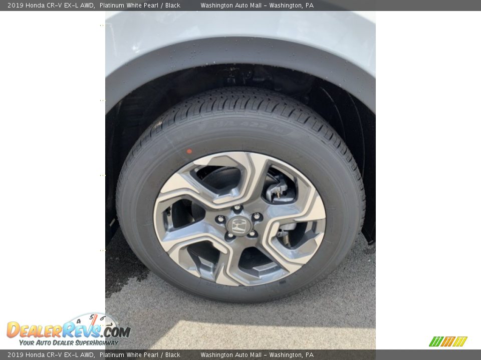 2019 Honda CR-V EX-L AWD Platinum White Pearl / Black Photo #31