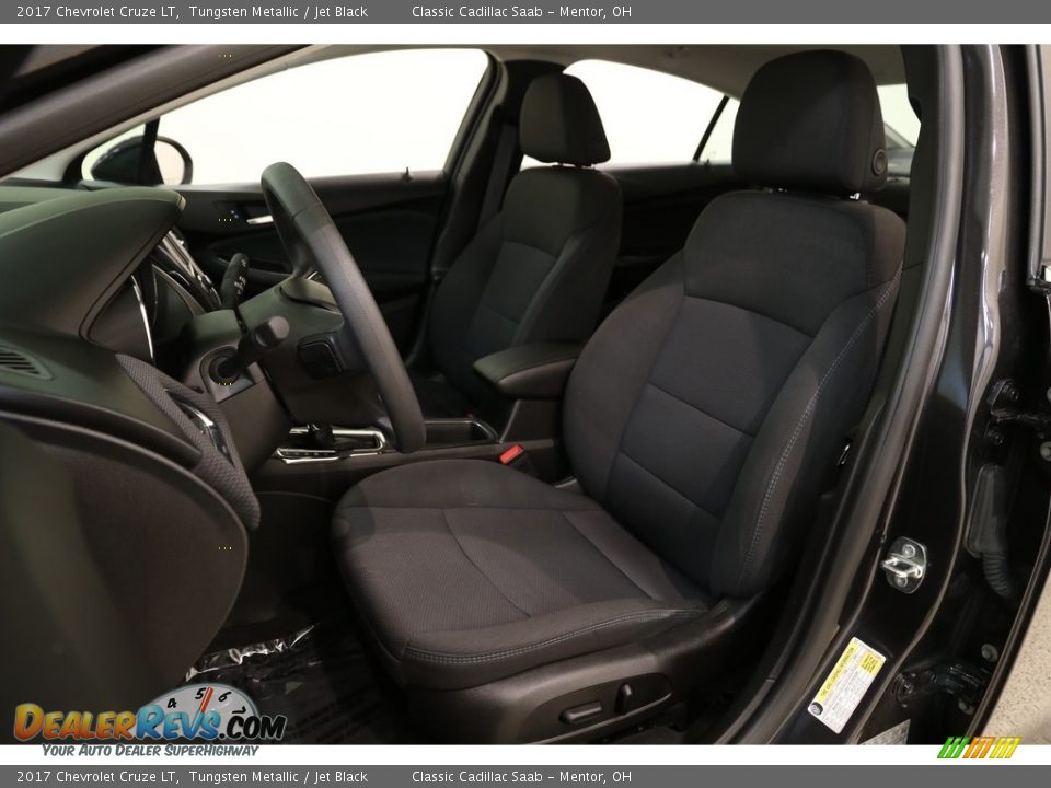 2017 Chevrolet Cruze LT Tungsten Metallic / Jet Black Photo #5