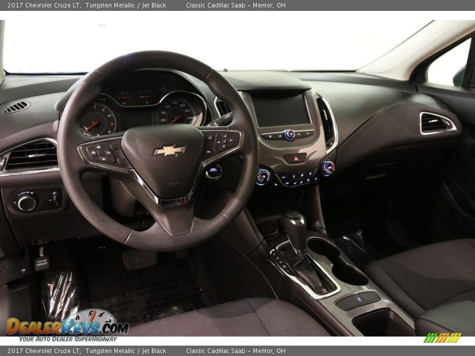 2017 Chevrolet Cruze LT Tungsten Metallic / Jet Black Photo #6