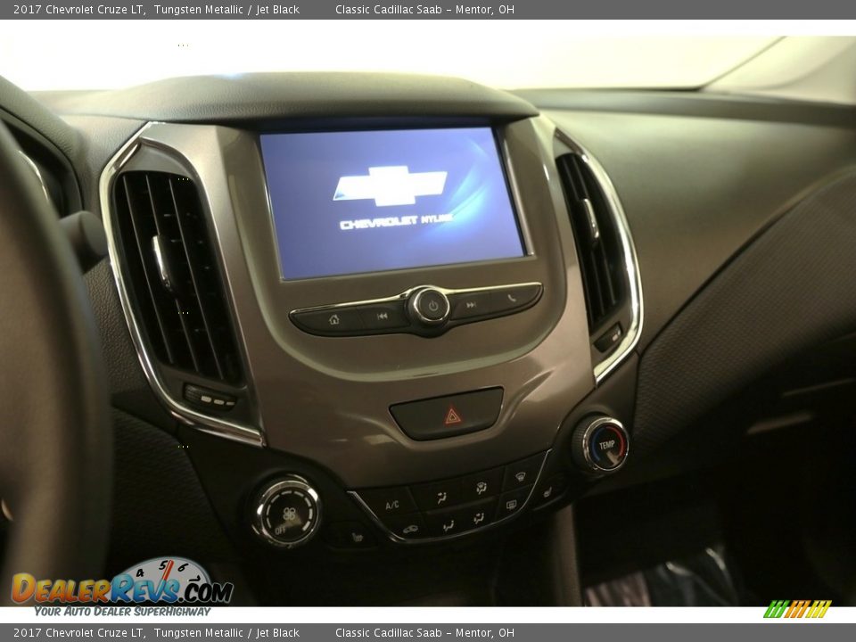 2017 Chevrolet Cruze LT Tungsten Metallic / Jet Black Photo #9