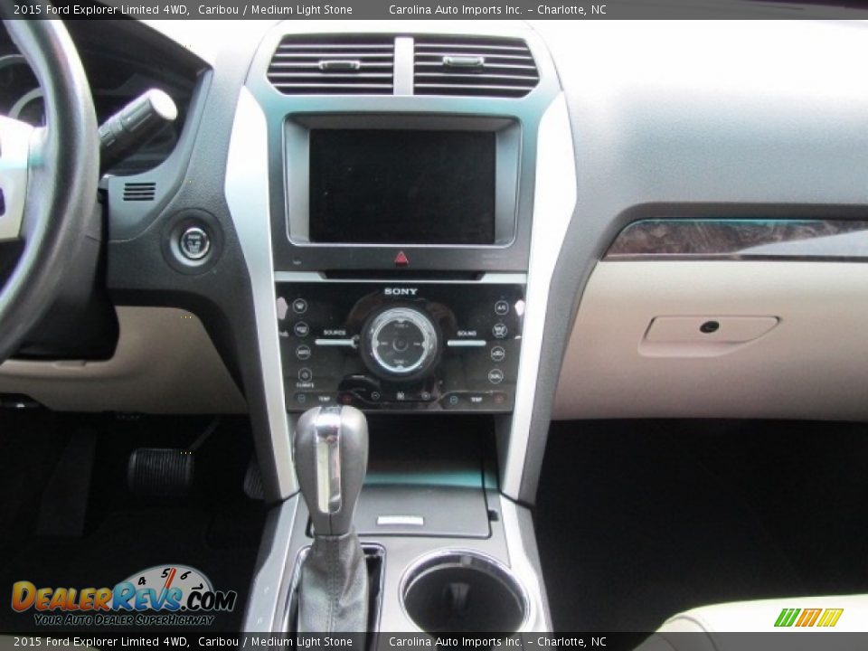 2015 Ford Explorer Limited 4WD Caribou / Medium Light Stone Photo #15