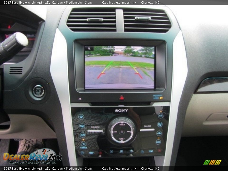 2015 Ford Explorer Limited 4WD Caribou / Medium Light Stone Photo #16