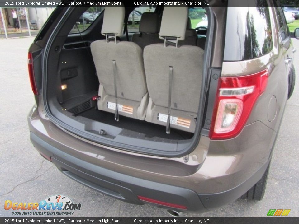 2015 Ford Explorer Limited 4WD Caribou / Medium Light Stone Photo #21