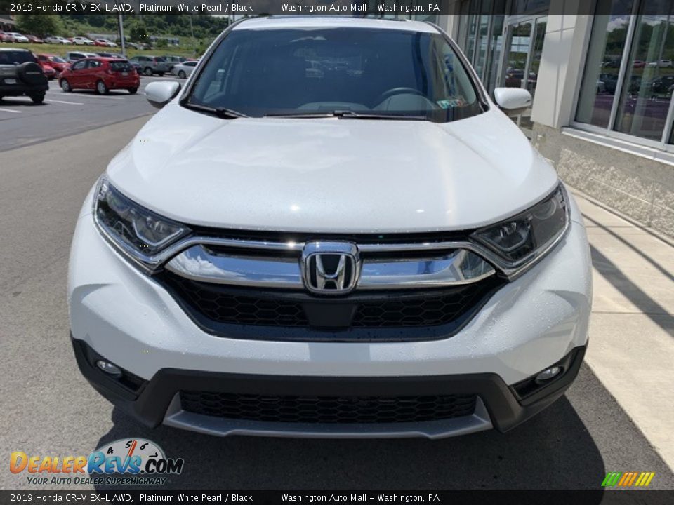 2019 Honda CR-V EX-L AWD Platinum White Pearl / Black Photo #3