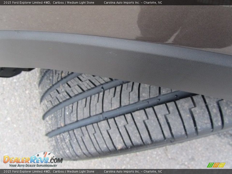 2015 Ford Explorer Limited 4WD Caribou / Medium Light Stone Photo #27
