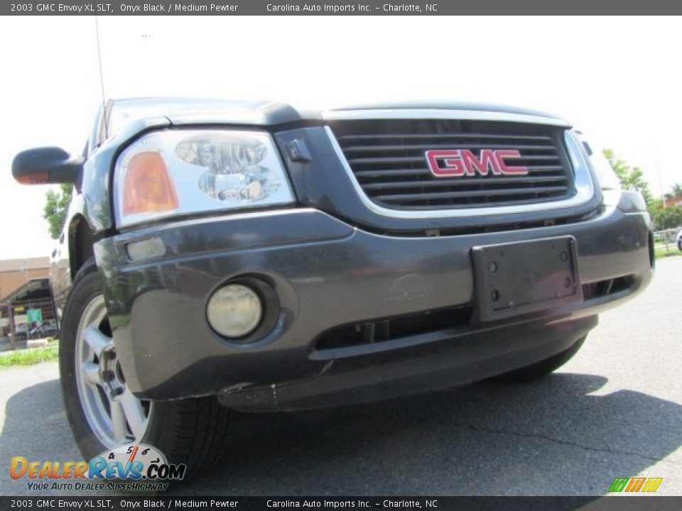 2003 GMC Envoy XL SLT Onyx Black / Medium Pewter Photo #1