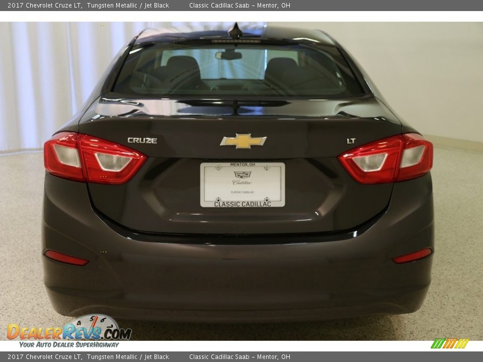 2017 Chevrolet Cruze LT Tungsten Metallic / Jet Black Photo #22