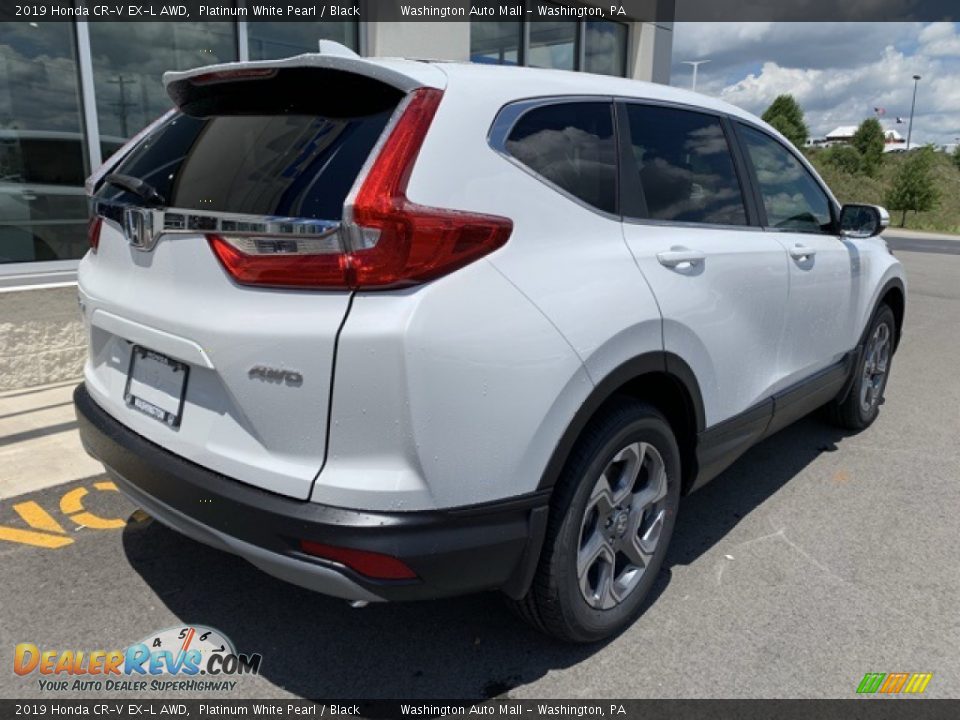 2019 Honda CR-V EX-L AWD Platinum White Pearl / Black Photo #7