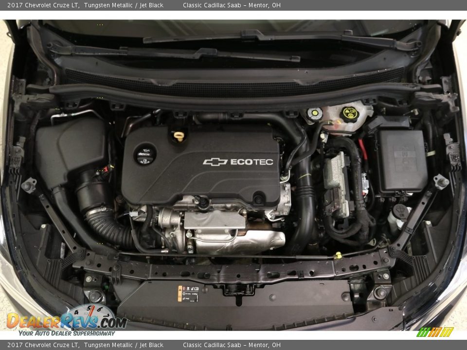 2017 Chevrolet Cruze LT Tungsten Metallic / Jet Black Photo #23