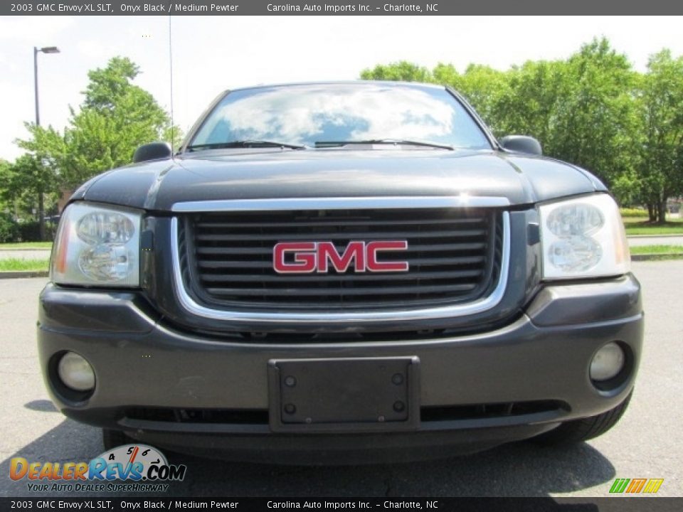 2003 GMC Envoy XL SLT Onyx Black / Medium Pewter Photo #4