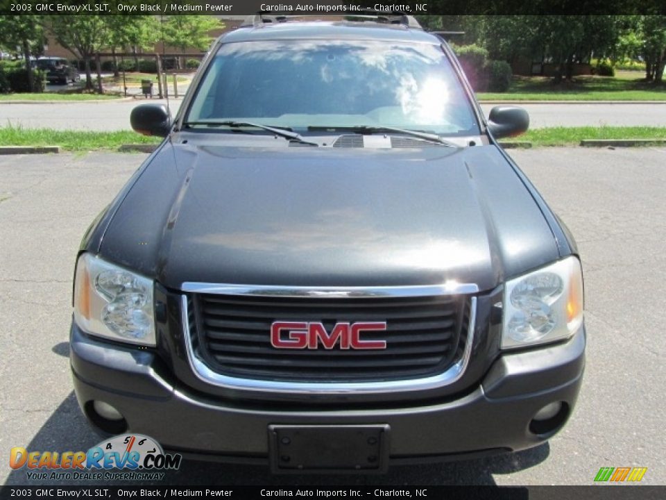 2003 GMC Envoy XL SLT Onyx Black / Medium Pewter Photo #5