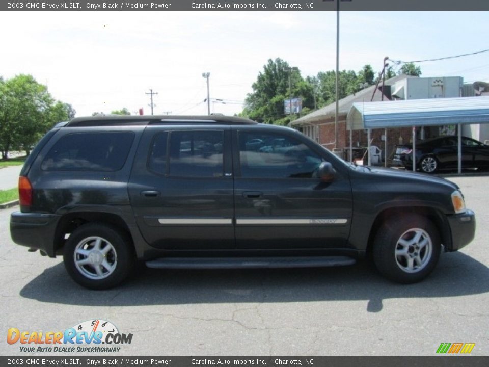 2003 GMC Envoy XL SLT Onyx Black / Medium Pewter Photo #11