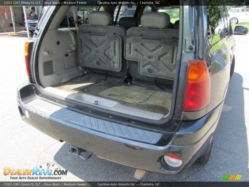 2003 GMC Envoy XL SLT Onyx Black / Medium Pewter Photo #20