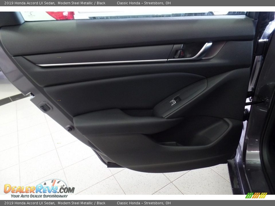 2019 Honda Accord LX Sedan Modern Steel Metallic / Black Photo #10
