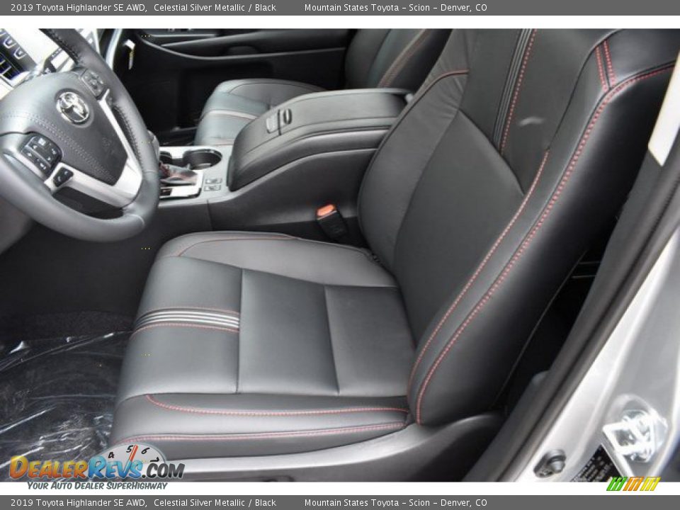 2019 Toyota Highlander SE AWD Celestial Silver Metallic / Black Photo #6