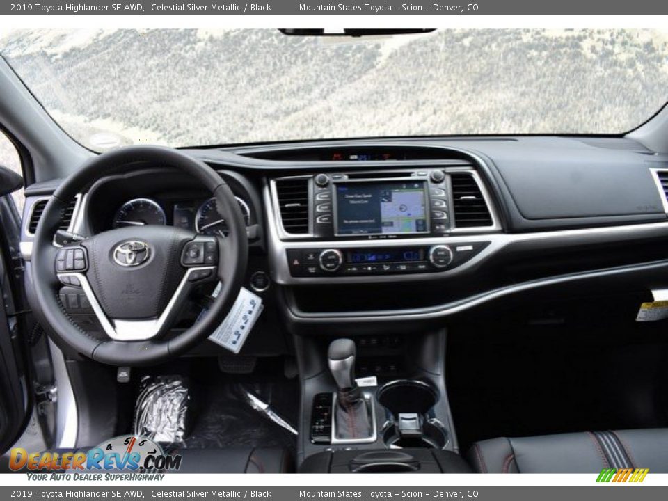 2019 Toyota Highlander SE AWD Celestial Silver Metallic / Black Photo #7