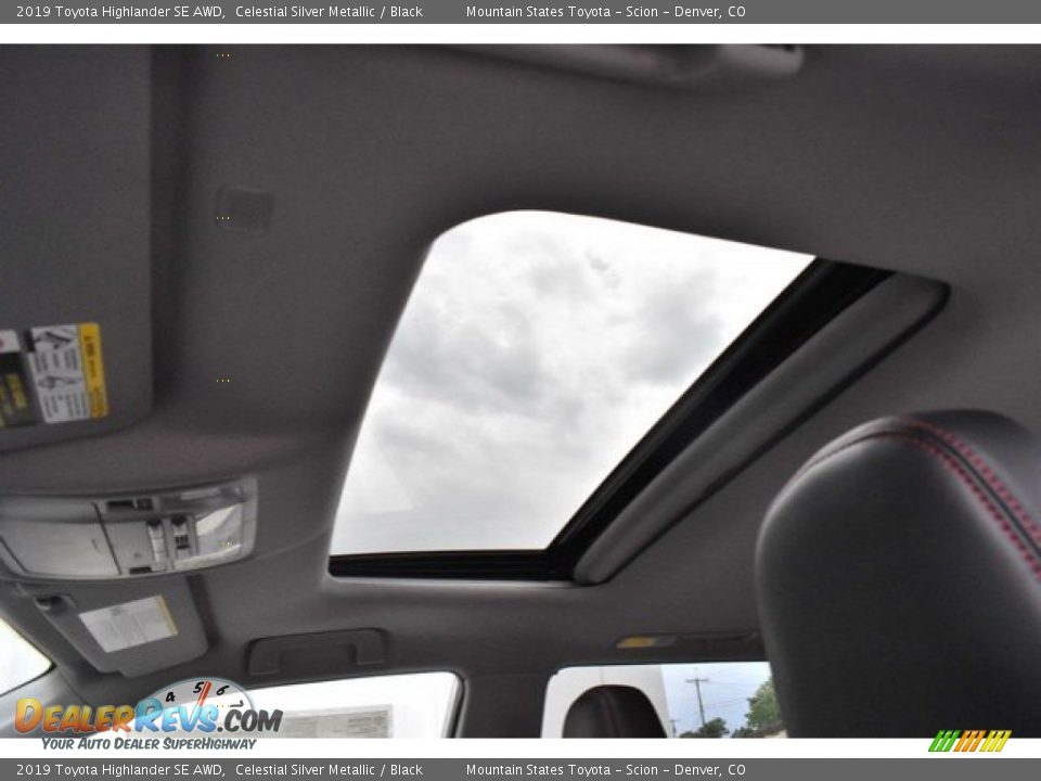 2019 Toyota Highlander SE AWD Celestial Silver Metallic / Black Photo #8