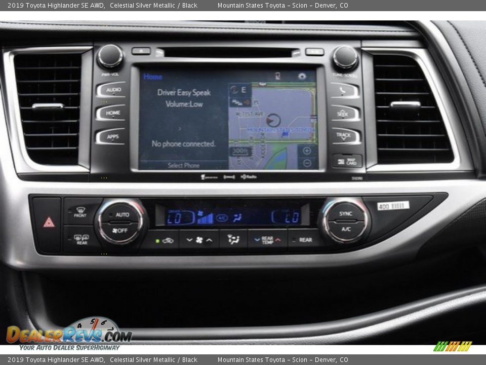 2019 Toyota Highlander SE AWD Celestial Silver Metallic / Black Photo #9
