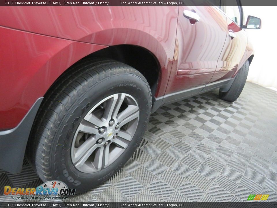 2017 Chevrolet Traverse LT AWD Siren Red Tintcoat / Ebony Photo #13