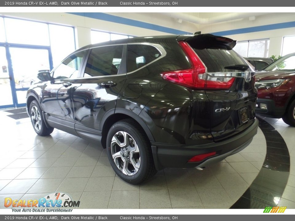 2019 Honda CR-V EX-L AWD Dark Olive Metallic / Black Photo #2