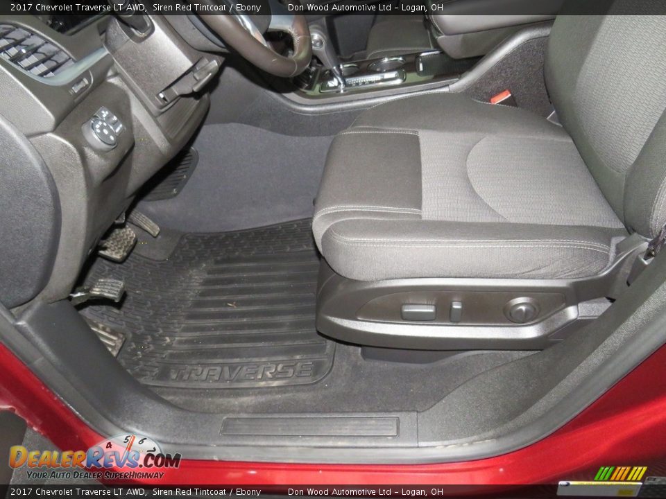 2017 Chevrolet Traverse LT AWD Siren Red Tintcoat / Ebony Photo #24