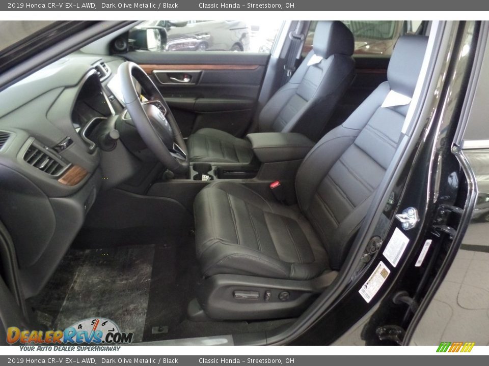 2019 Honda CR-V EX-L AWD Dark Olive Metallic / Black Photo #8