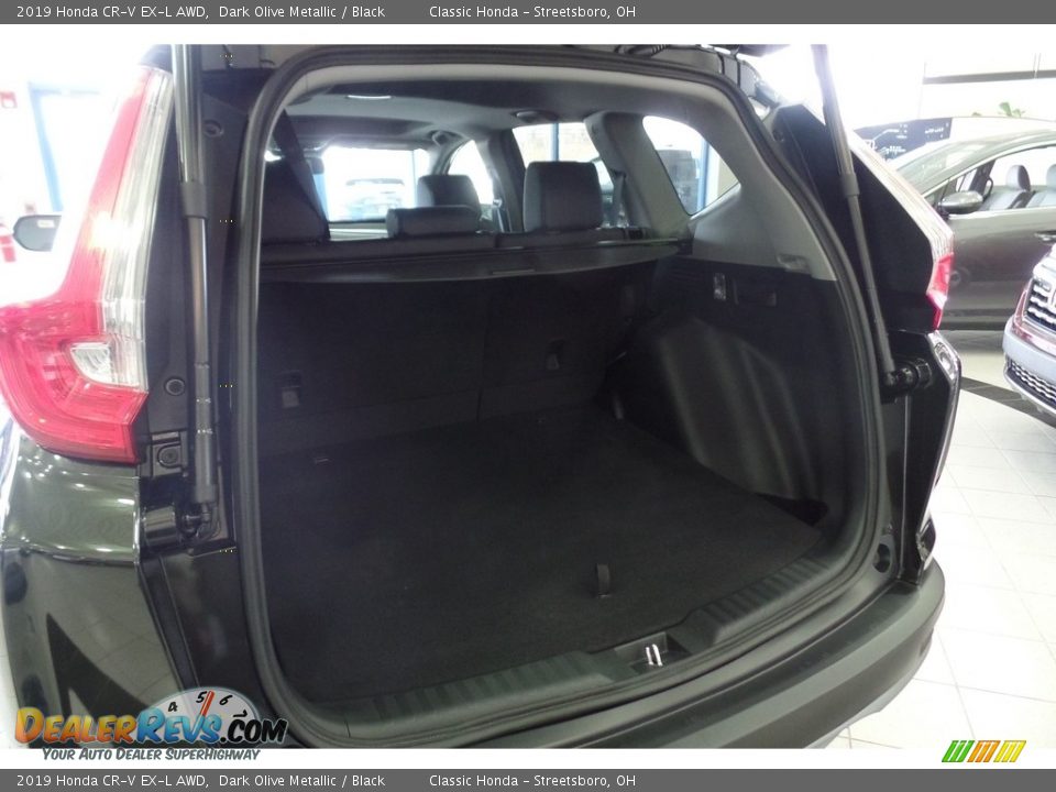 2019 Honda CR-V EX-L AWD Dark Olive Metallic / Black Photo #14
