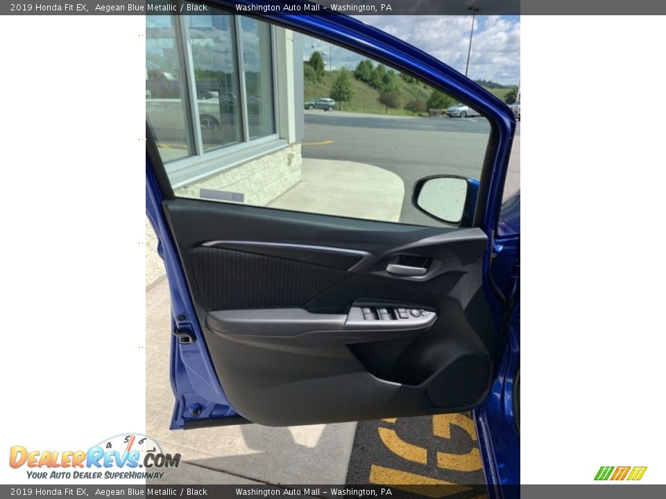 2019 Honda Fit EX Aegean Blue Metallic / Black Photo #10