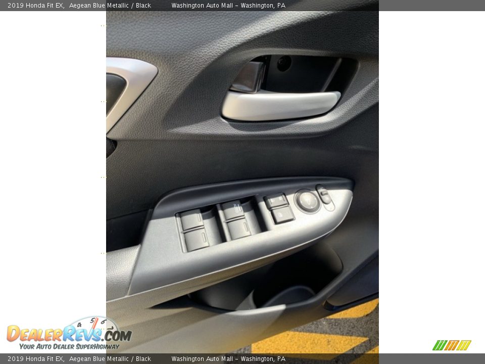 2019 Honda Fit EX Aegean Blue Metallic / Black Photo #11