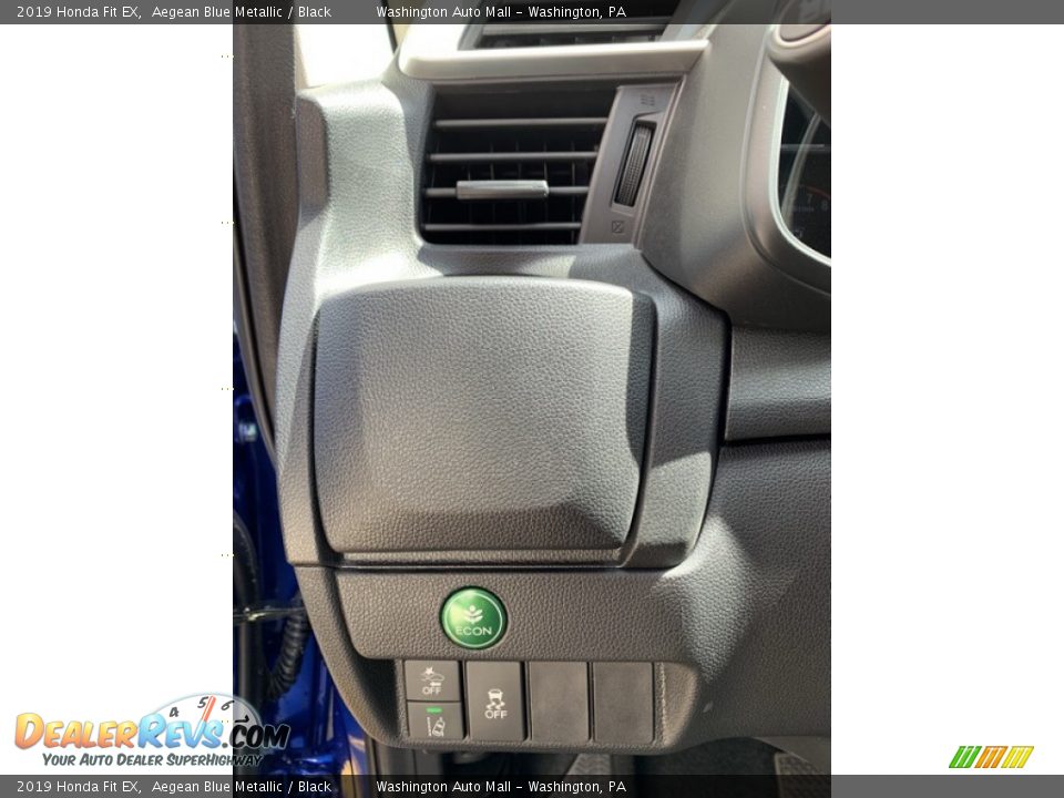 2019 Honda Fit EX Aegean Blue Metallic / Black Photo #12