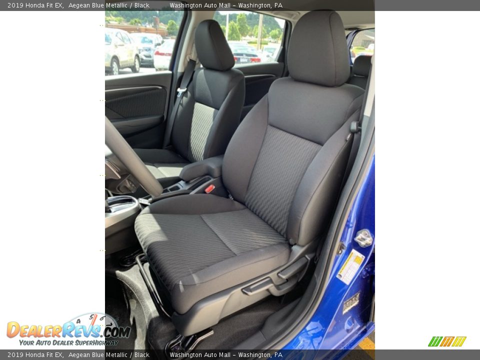 2019 Honda Fit EX Aegean Blue Metallic / Black Photo #14