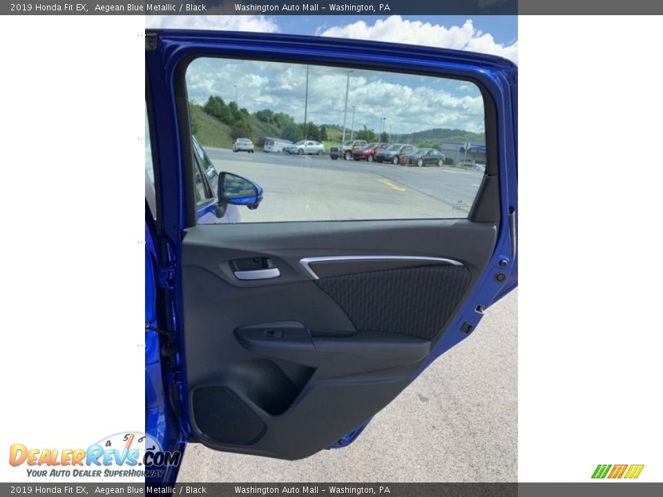 2019 Honda Fit EX Aegean Blue Metallic / Black Photo #22