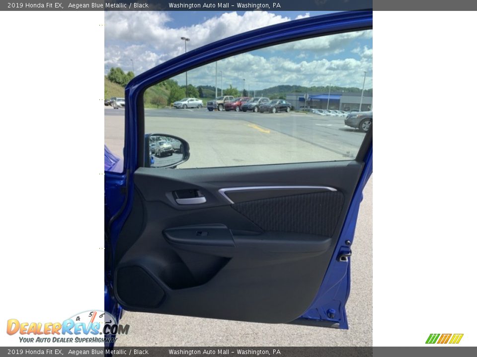 2019 Honda Fit EX Aegean Blue Metallic / Black Photo #25